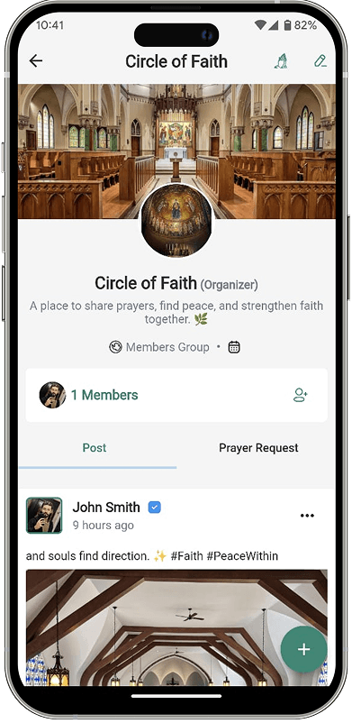 Groups preview on iPhone